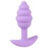 Cuties - plug anal mini - silicone - roxo 2,8cm