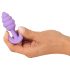 Cuties - plug anal mini - silicone - roxo 2,8cm