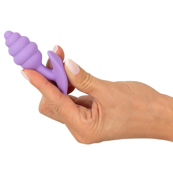 Cuties - plug anal mini - silicone - roxo 2,8cm