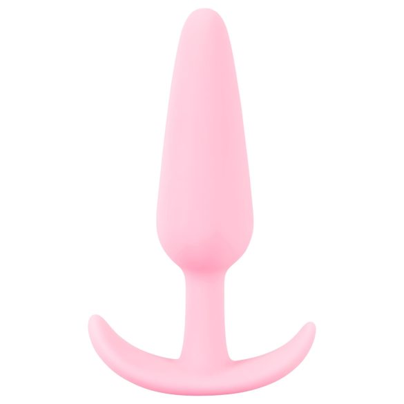 Cuties - plug anal pequeno - silicone - rosa 2,1cm