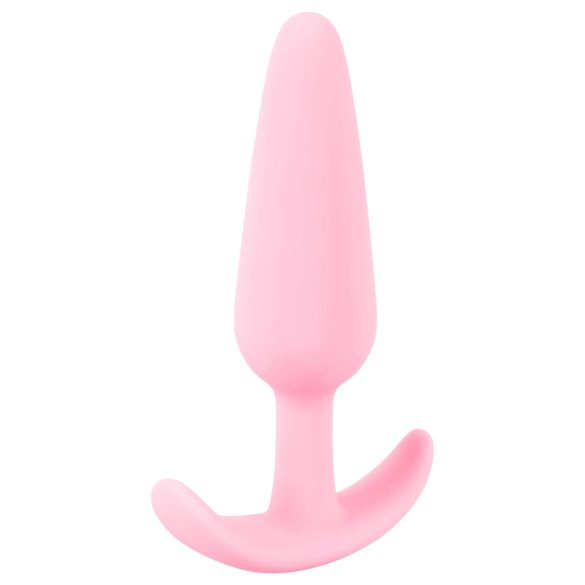 Cuties - plug anal pequeno - silicone - rosa 2,1cm
