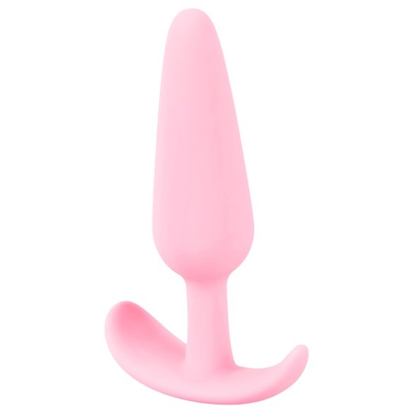 Cuties - plug anal pequeno - silicone - rosa 2,1cm