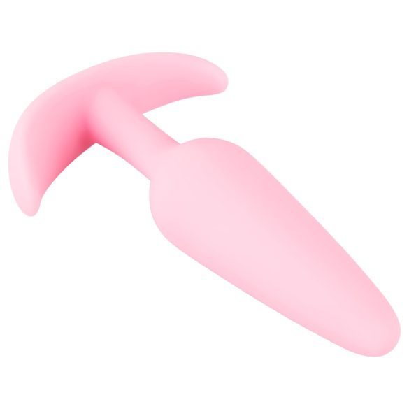 Cuties - plug anal pequeno - silicone - rosa 2,1cm