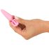 Cuties - plug anal pequeno - silicone - rosa 2,1cm