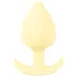 Plug Anal Pequeno Cuties - plug anal de silicone (amarelo, 3,1 cm)