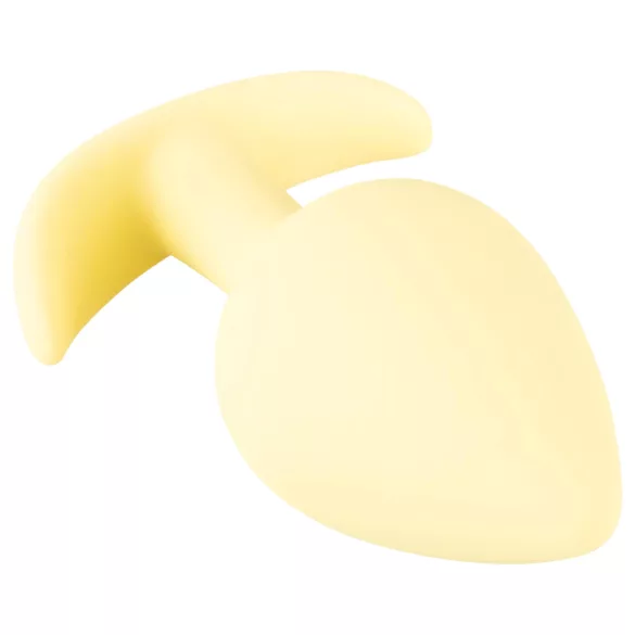Plug Anal Pequeno Cuties - plug anal de silicone (amarelo, 3,1 cm)