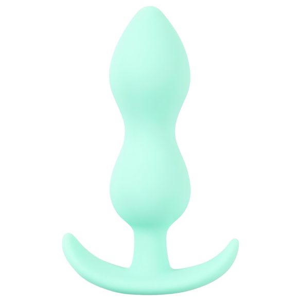 Cuties - plug anal pequeno - silicone - verde menta 2,3cm