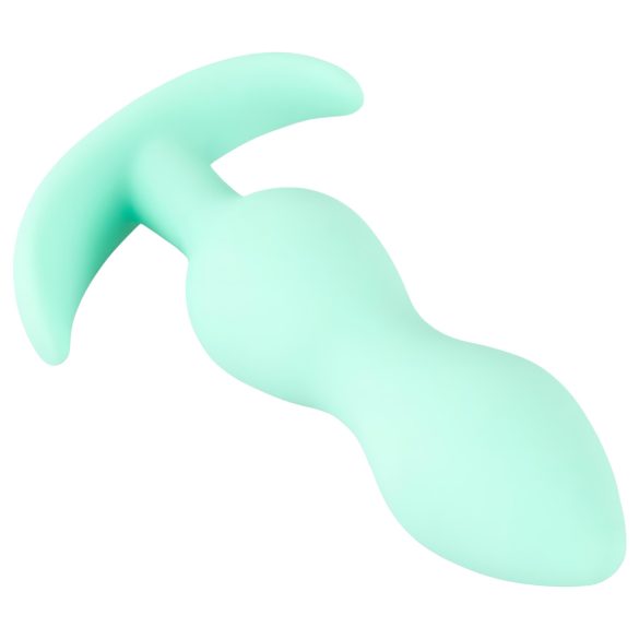 Cuties - plug anal pequeno - silicone - verde menta 2,3cm