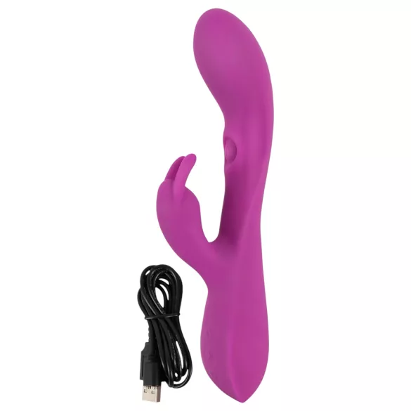 Javida Thumping Rabbit - vibrador rabbit 3 motores clitóris - silicone lilás