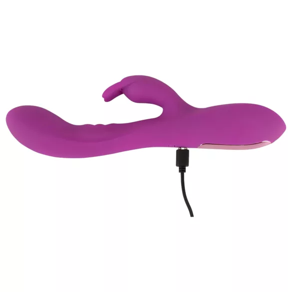 Javida Thumping Rabbit - vibrador rabbit 3 motores clitóris - silicone lilás