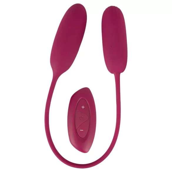 Smile Love Egg Duo - vibrador bullet duplo para anal e vaginal