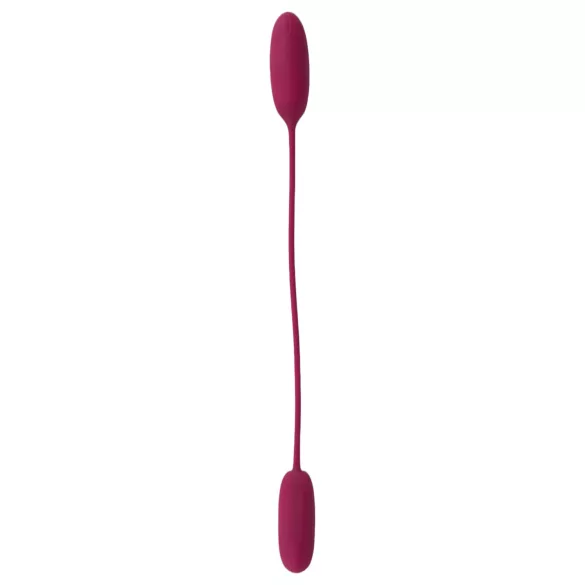 Smile Love Egg Duo - vibrador bullet duplo para anal e vaginal
