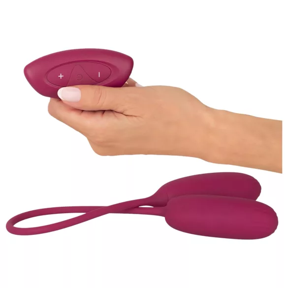 Smile Love Egg Duo - vibrador bullet duplo para anal e vaginal