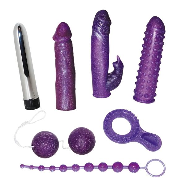 You2Toys - Kit vibrador brilhante 7 peças