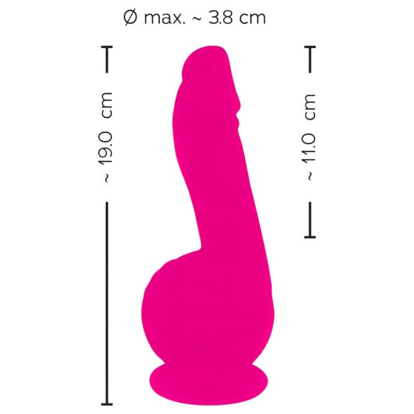 SMILE Powerful - vibrador com ventosa e 2 motores recarregável - rosa