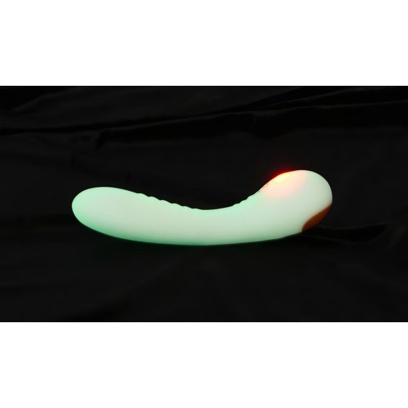 You2Toys - vibrador ponto G fosforescente - branco