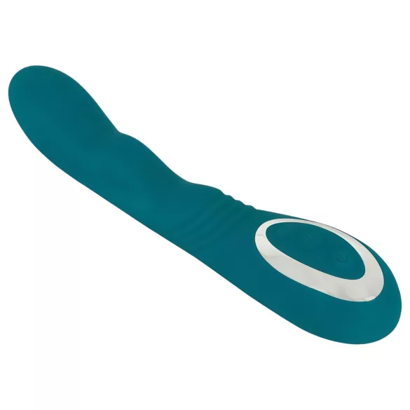 SMILE - vibrador ponto G recarregável à prova d’água rotativo - verde