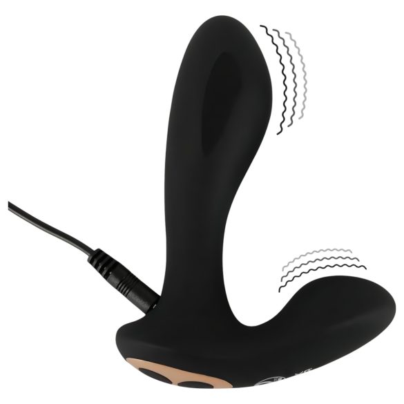 XOUXOU - vibrador wearable ponto G e próstata - eletroestimulação - preto