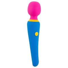   You2Toys - vibrador massageador recarregável à prova d'água multicolorido