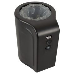   Rebel - masturbador masculino rotativo à prova d’água - preto