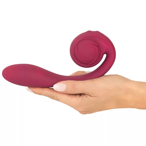 You2Toys Rosenrot - vibrador ponto G recarregável à prova d'água - vermelho