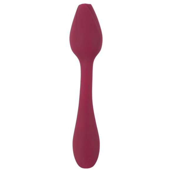 You2Toys - vibrador ponto G flexível - silicone vermelho