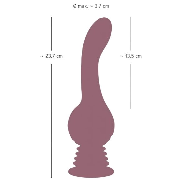 You2Toys - vibrador ponto G - recarregável - silicone lilás