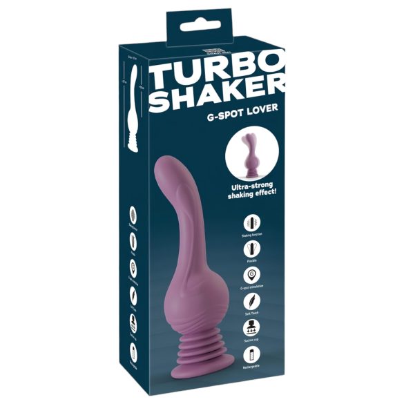 You2Toys - vibrador ponto G - recarregável - silicone lilás