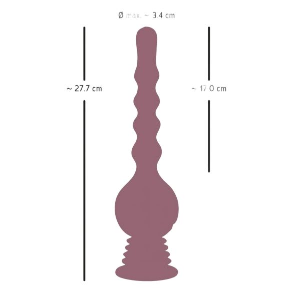 You2Toys - vibrador anal - potente - silicone roxo