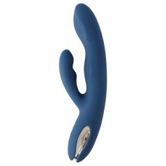   Svakom Aylin - vibrador clitóris recarregável com pulsação e braço - azul