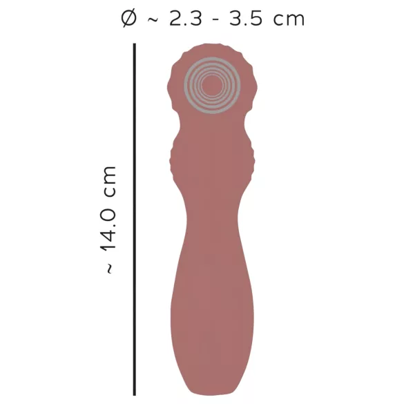 You2Toys Hazel 03 - vibrador flexível e recarregável (roxo)