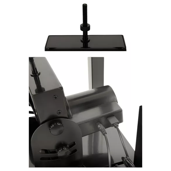 The Banger Sit-On-Climaxer - máquina sexual elétrica (preto)