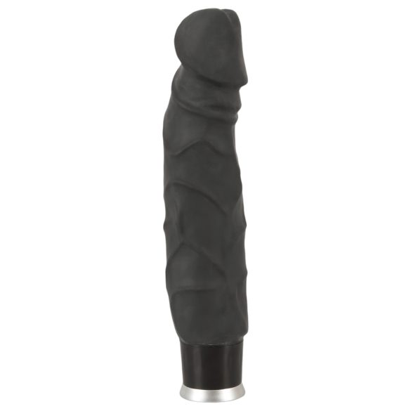 Nature Skin - vibrador realístico - preto 22cm