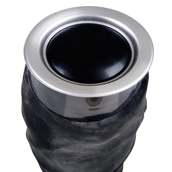 Nature Skin - vibrador realístico - preto 22cm