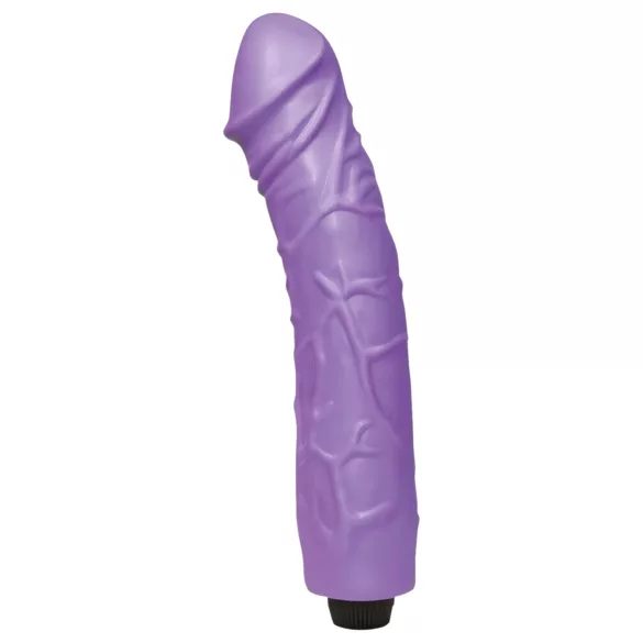 You2Toys - vibrador realístico gigante - silicone roxo