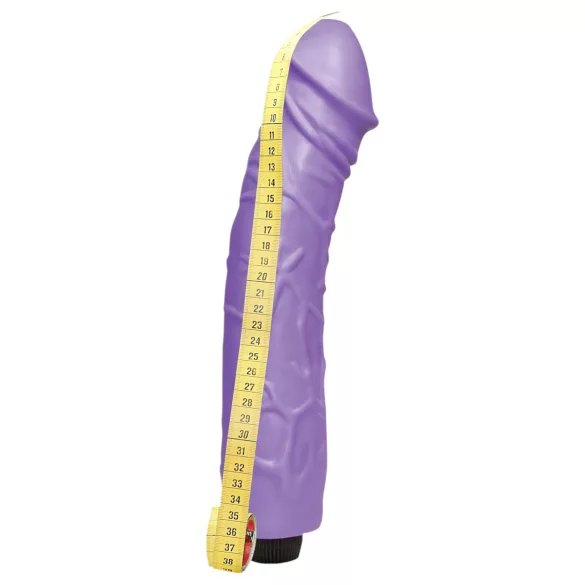 You2Toys - vibrador realístico gigante - silicone roxo