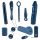 You2Toys - Midnight Blue - kit vibrador (9 peças)
