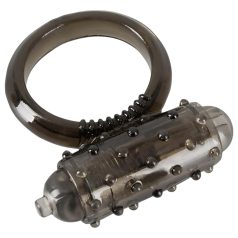 You2Toys - anel peniano vibratório silicone - preto