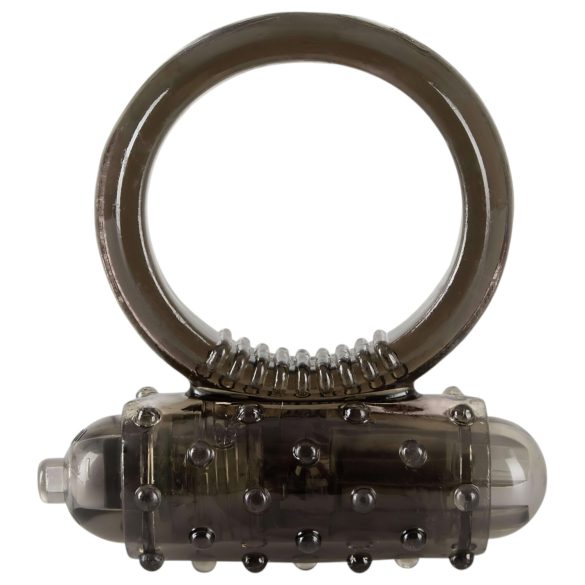 You2Toys - anel peniano vibratório silicone - preto