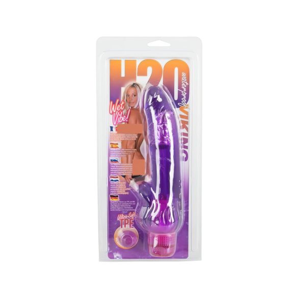 H2O Viking - vibrador ponto G - silicone lilás