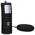 You2Toys - ovo vibratório - controle remoto - silicone preto