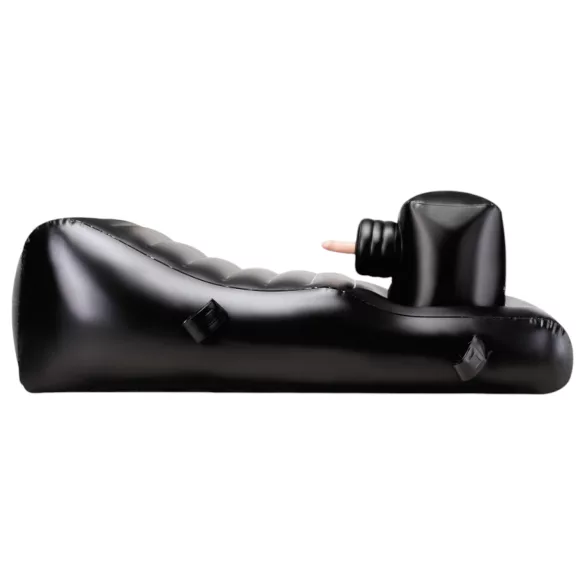 Louisiana Lounger - máquina sexual com vibrador integrado - preto