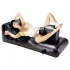 Louisiana Lounger - máquina sexual com vibrador integrado - preto