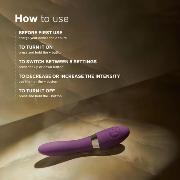 LELO Elise 2 - vibrador luxo - recarregável - silicone lilás