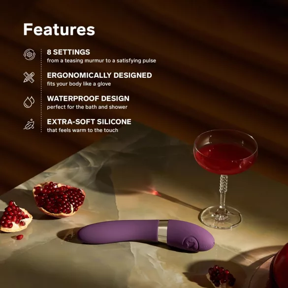 LELO Elise 2 - vibrador luxo - recarregável - silicone lilás