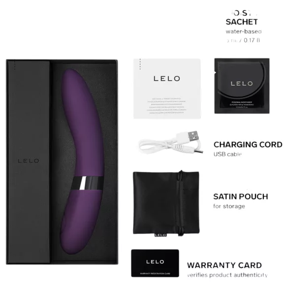 LELO Elise 2 - vibrador luxo - recarregável - silicone lilás