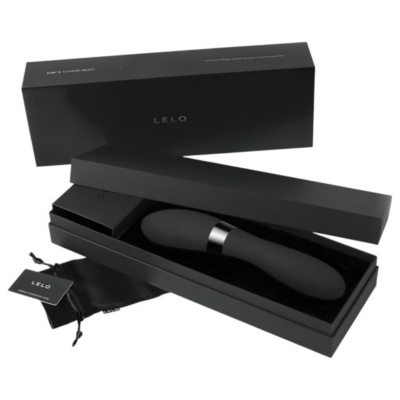 LELO Elise 2 - vibrador luxo - multivelocidade - silicone preto