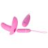 SMILE Shelly - vibrador de calcinha com controle remoto - rosa