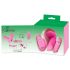 SMILE Shelly - vibrador de calcinha com controle remoto - rosa