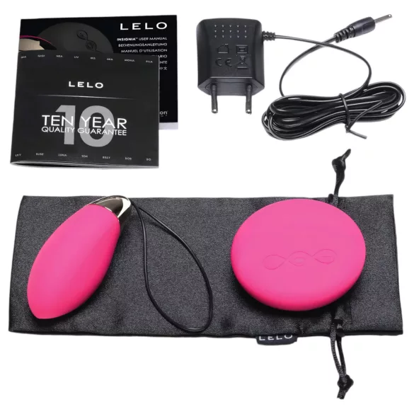 LELO Lyla 2 - vibrador em forma de ovo com controlo remoto vestível (rosa)
